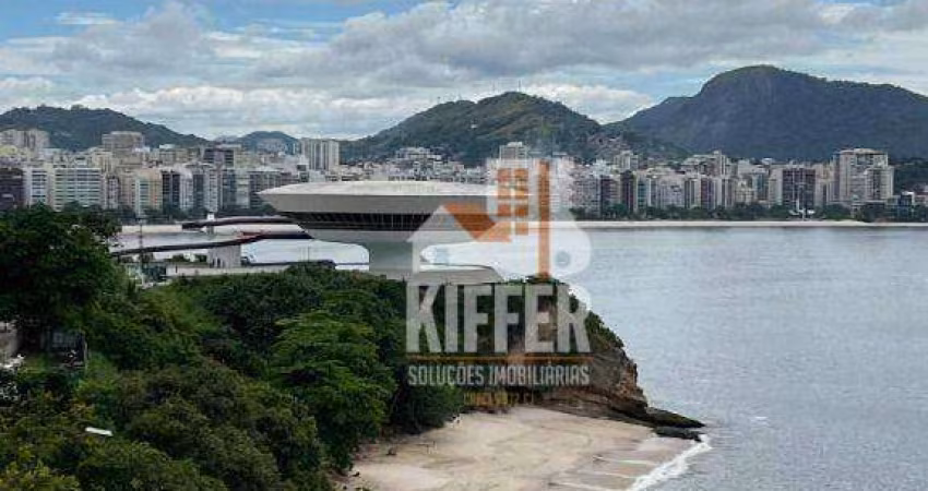 Amplo apartamento 5 quartos frente mar na praia Boa viagem- Niterói