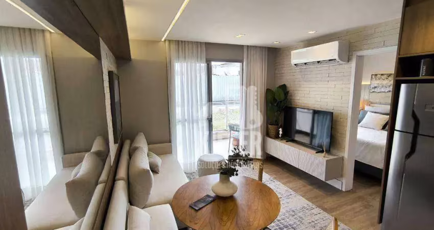 Apartamento com 1 quarto à venda, 41 m² por r$ 644.900 - camboinhas - niterói/rj