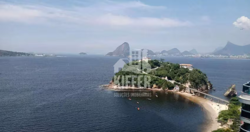Apartamento com 4 quartos à venda, 198 m² por r$ 2.950.000 - boa viagem - niterói/rj