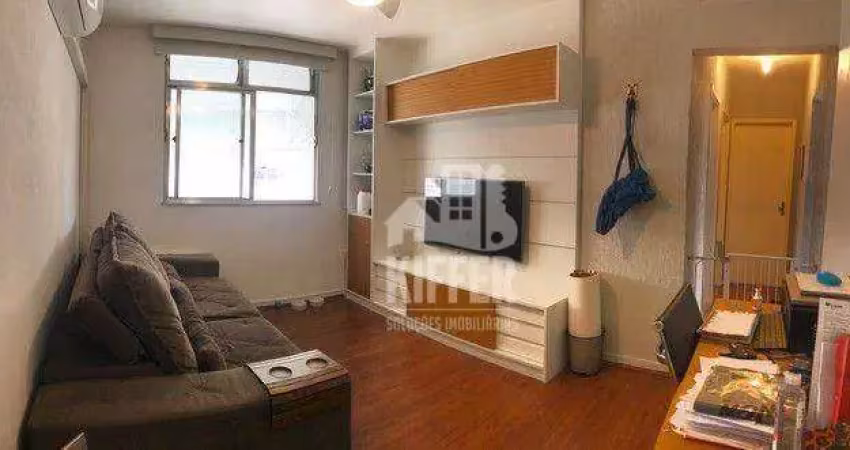 Apartamento com 2 dormitórios à venda, 50 m² por r$ 265.000,99 - barreto - niterói/rj