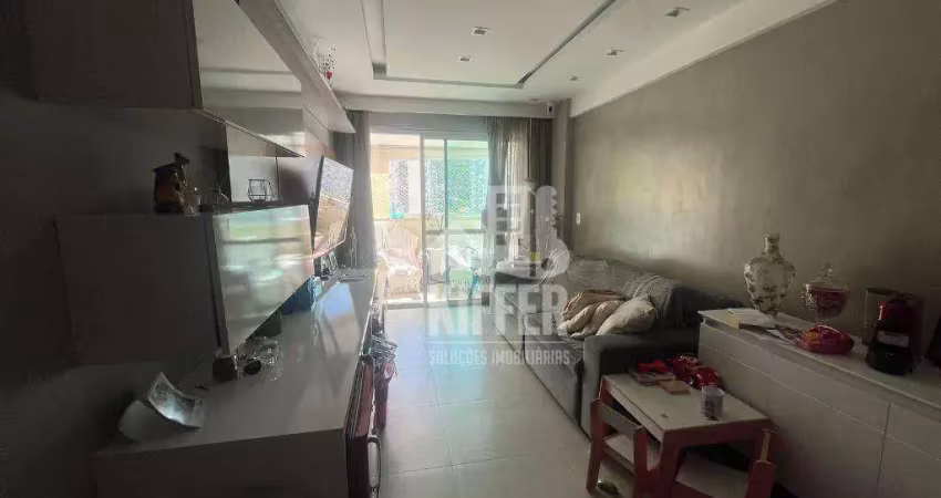 Apartamento com 3 quartos à venda, 98 m² por r$ 950.000 - santa rosa - niterói/rj.