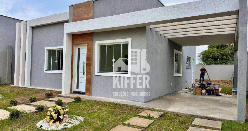 Casa com 3 quartos à venda, 91 m² por R$ 449.000 - Ubatiba - Maricá/RJ