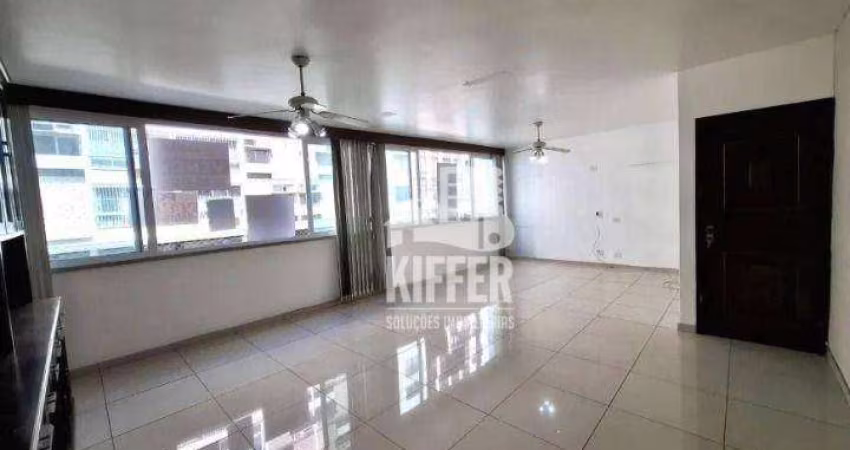 Apartamento com 4 dormitórios para alugar, 222 m² por R$ 6.996,91/mês - Icaraí - Niterói/RJ