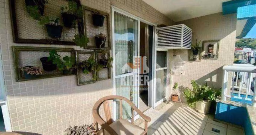 Apartamento com 3 dormitórios à venda, 110 m² por R$ 850.000,00 - Icaraí - Niterói/RJ