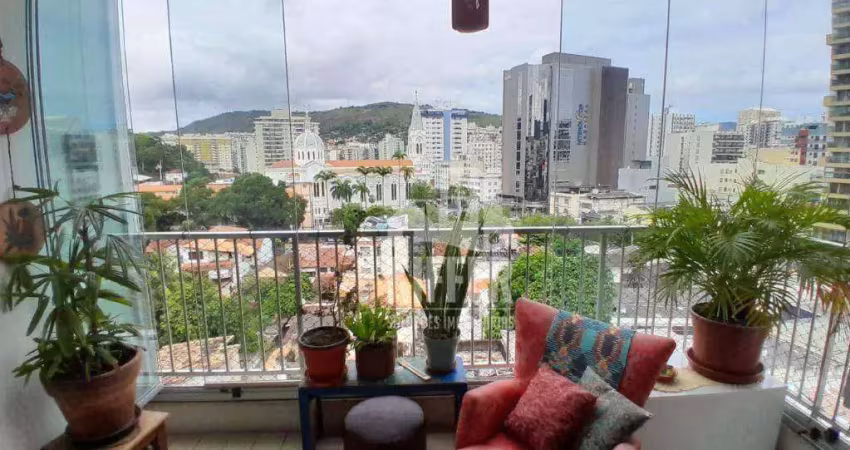 Apartamento com 2 quartos, varanda, 1 vaga, sol da manhã, 80 m² por r$ 440.000,00 - santa rosa - niterói/rj