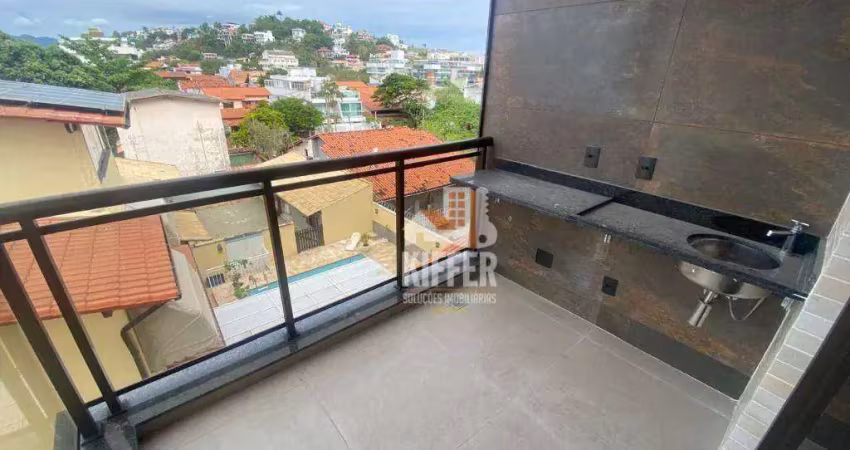Apartamento com 2 dormitórios à venda, 85 m² por R$ 870.000,00 - Piratininga - Niterói/RJ