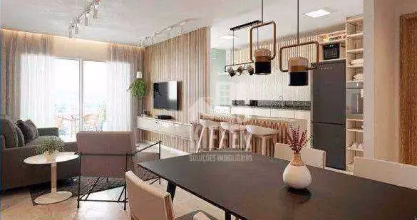 Apartamento com 1 quarto, 52 m² por r$ 579.000 - itacoatiara - niterói/rj