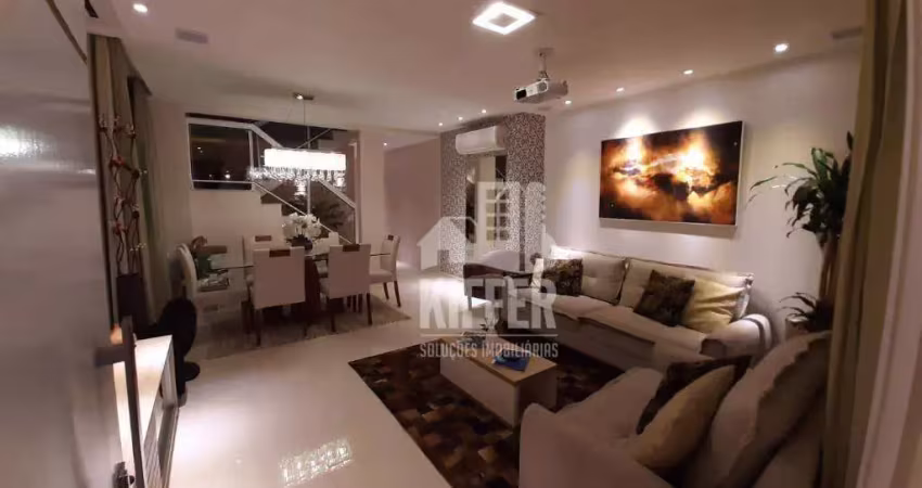 : casa duplex mobiliada com 3 suítes, piscina aquecida e energia solar – alto padrão!