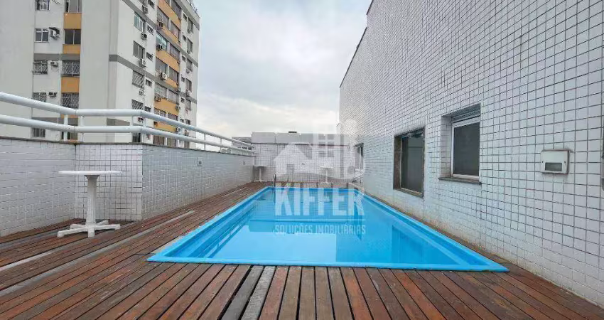 Apartamento mobiliado com 2  à venda, 95 m² por r$ 900.000 - icaraí - niterói/rj