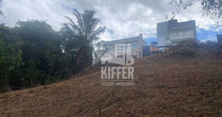 Terreno à venda, 439 m² por r$ 85.000,00 - maria paula - niterói/rj