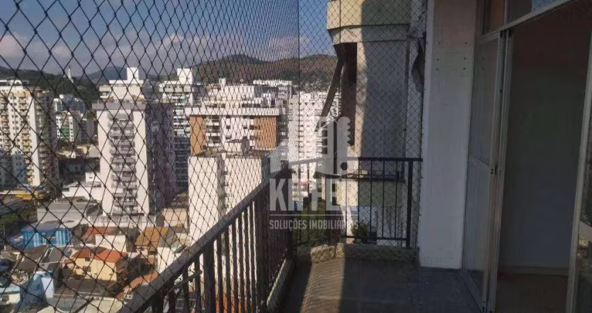 Apartamento com 2 quartos para alugar, 89 m² por r$ 3.300/mês - santa rosa - niterói/rj