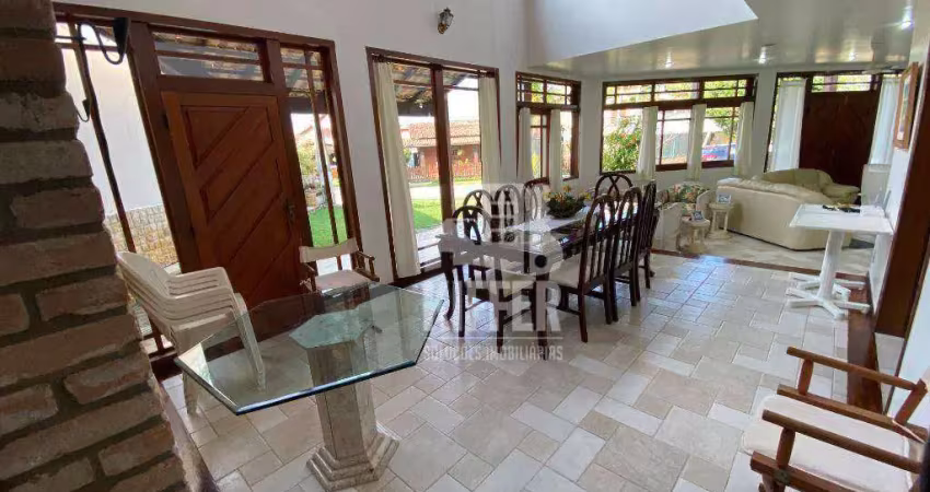 Casa com 5 suités à venda, 266 m² por r$ 1.500.000- praia linda - são pedro da aldeia/rj