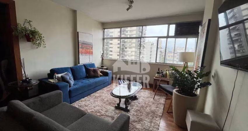 Apartamento com 3 quartos à venda, 105 m² por r$ 800.000 - icaraí - niterói/rj