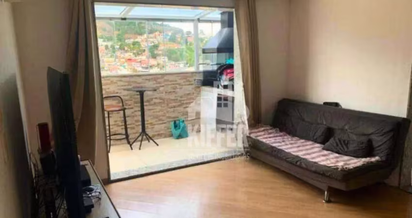 Cobertura linear com 2 quartos à venda no ponto em res