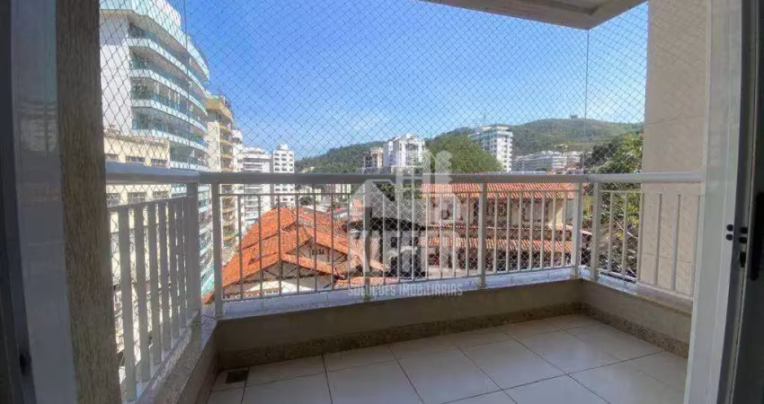 Apartamento com 2 dormitórios à venda, 80 m² por r$ 570.000,00 - santa rosa - niterói/rj