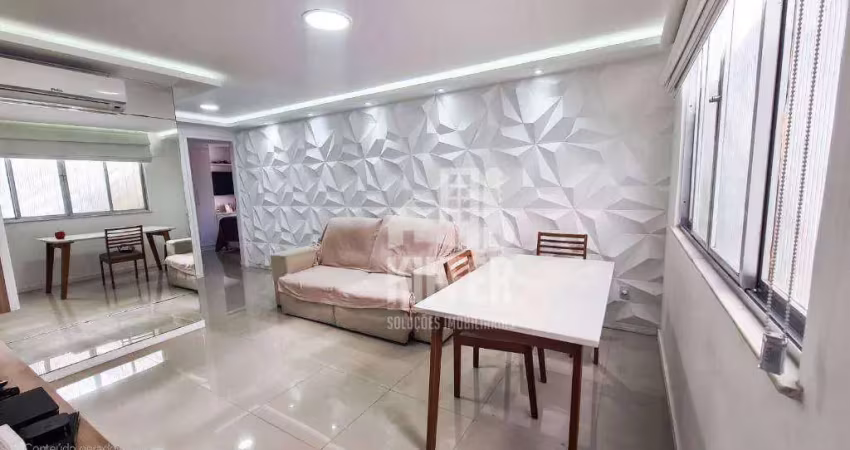 Apartamento com 2 dormitórios à venda, 60 m² por r$ 430.000,00 - icaraí - niterói/rj