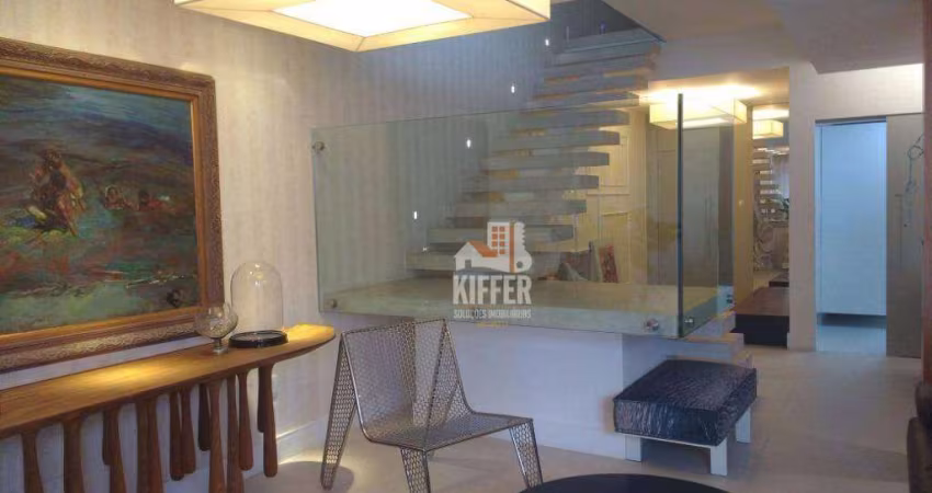 Cobertura com 3 dormitórios à venda, 281 m² por R$ 3.600.000,00 - Icaraí - Niterói/RJ