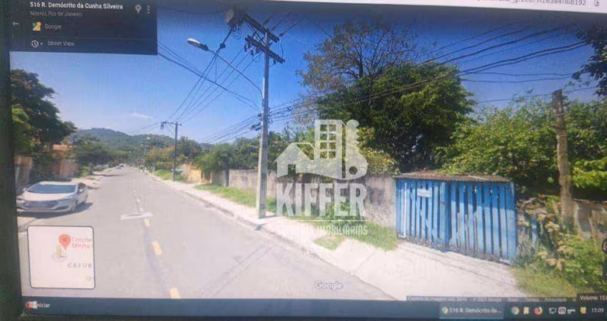 Terreno à venda, 180 m² por R$ 285.000,00 - Piratininga - Niterói/RJ