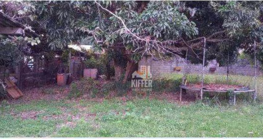 Terreno à venda, 180 m² por R$ 290.000,00 - Piratininga - Niterói/RJ