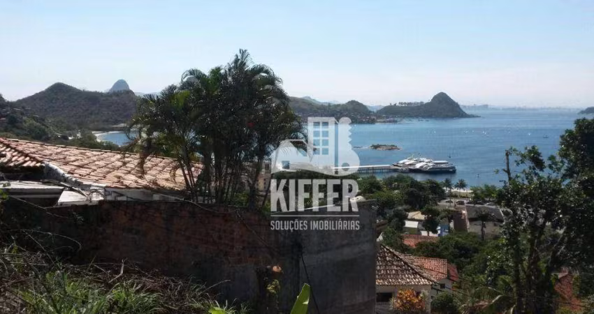 Terreno à venda, 890 m² por R$ 315.000,00 - Charitas - Niterói/RJ