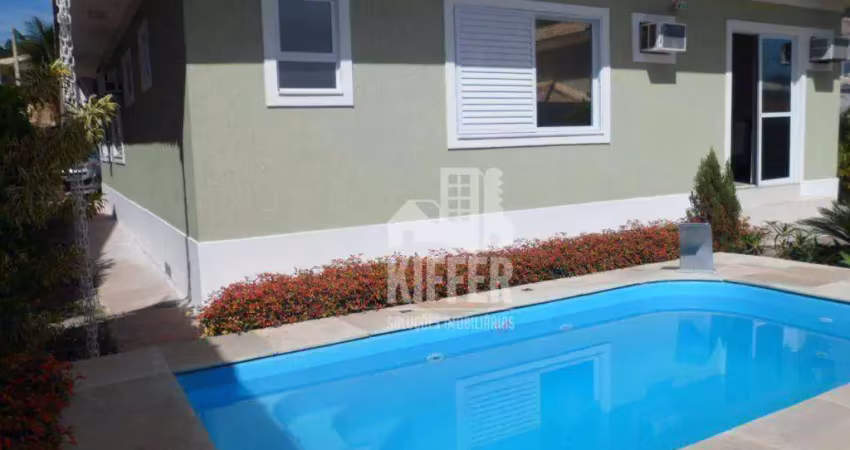 Casa linear alto padrão com piscina e 4 quartos no condomínio várzea green – niterói