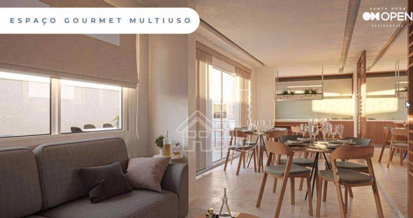 Apartamento com 2 dormitórios à venda, 58 m² por R$ 420.000,00 - Santa Rosa - Niterói/RJ