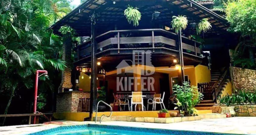 Casa com 4 dormitórios à venda, 251 m² por r$ 1.700.000,00 - itaipu - niterói/rj