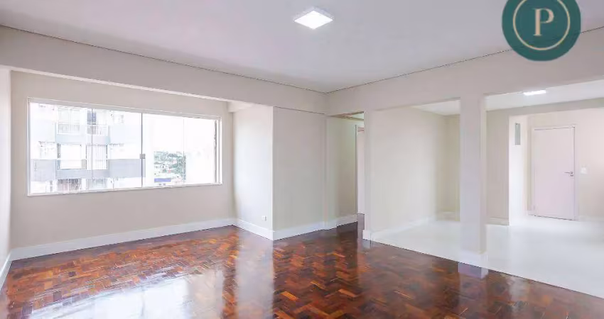 Apartamento com 2 dormitórios para alugar, 111 m² - centro - curitiba/pr