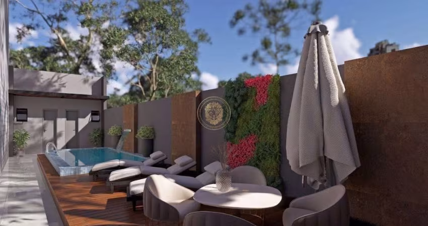 Casa moderna com 3 dormitórios no Água Verde