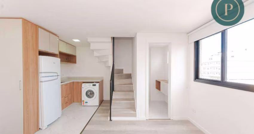 Apartamento Duplex para alugar, 45 m² por R$ 4.770,00/mês - Rebouças - Curitiba/PR