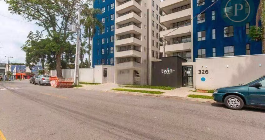 Apartamento Duplex com 1 dormitório à venda, 35 m² por R$ 459.900,00 - Portão - Curitiba/PR
