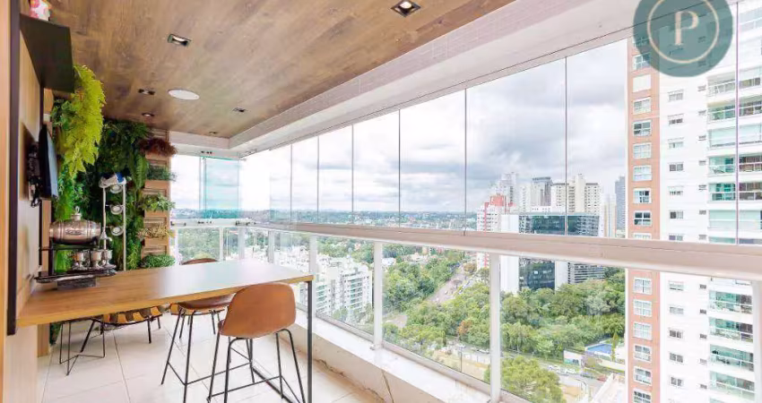 Apartamento com 3 dormitórios à venda, 128 m² - Campo Comprido - Experimente o Atendimento Boutique!