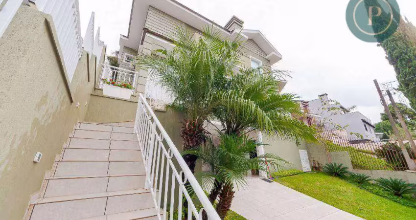 Casa para alugar, 340 m² por r$ 14.985,30/mês - santa felicidade - curitiba/pr