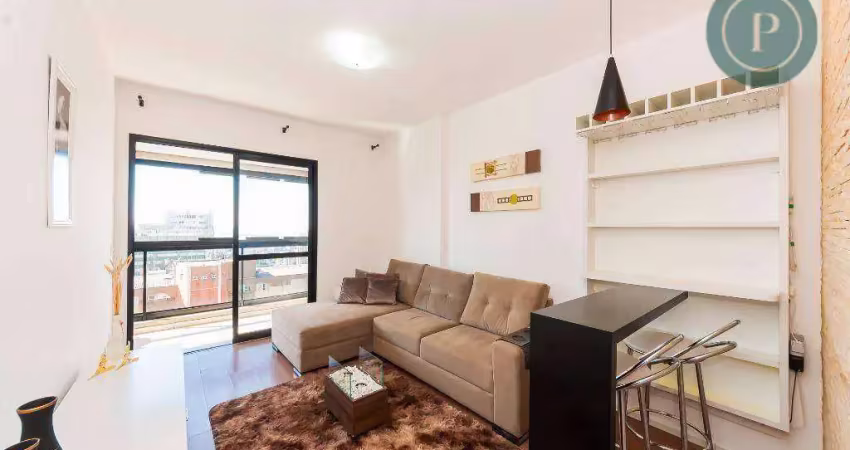 Apartamento com 1 dormitório para alugar, 47 m² - bigorrilho - experimente o atendimento boutique!
