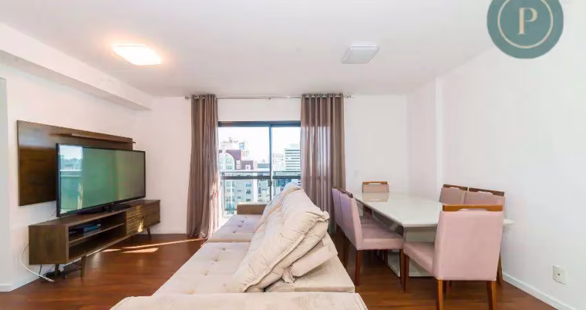 Apartamento com 2 dormitórios para alugar, 65 m² - batel - experimente o atendimento boutique!