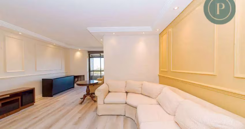 Apartamento com 4 dormitórios para alugar, 150 m² - bigorrilho - experimente o atendimento boutique!!
