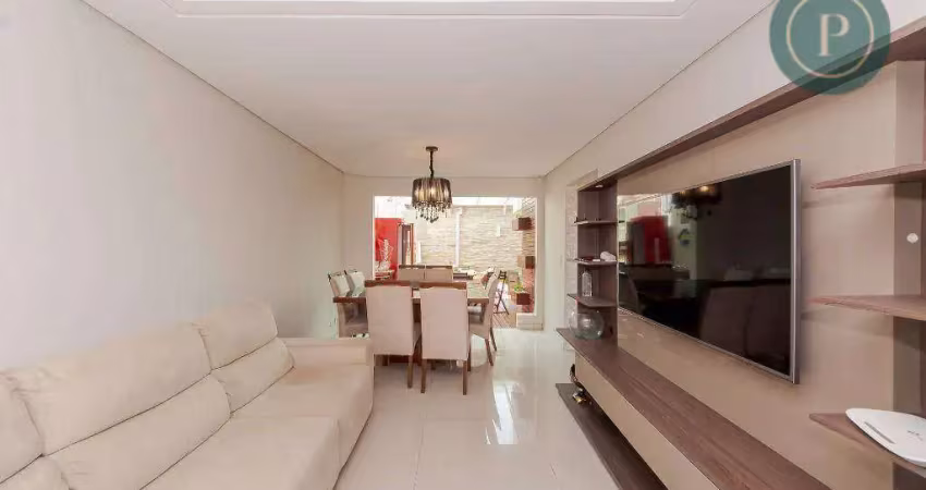 Sobrado com 3 dormitórios à venda, 158 m² por r$ 1.300.000,00 - água verde - curitiba/pr