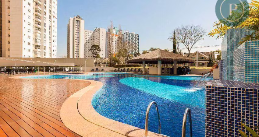 Apartamento com 3 dormitórios para alugar, 182 m² por r$ 12.240,00/mês - cristo rei - curitiba/pr