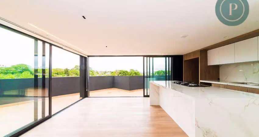 Cobertura com 3 dormitórios para alugar, 198 m² - hugo lange - experimente o atendimento boutique!