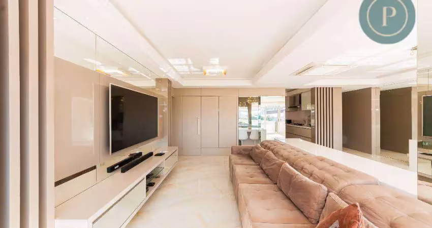 Apartamento com 3 dormitórios para alugar, 195 m² - batel - experimente o atendimento boutique!!!