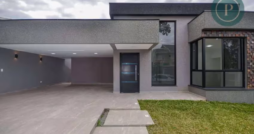 Casa térrea com 3 suítes à venda, 218 m² por r$ 2.100.000 - mossunguê - curitiba/pr