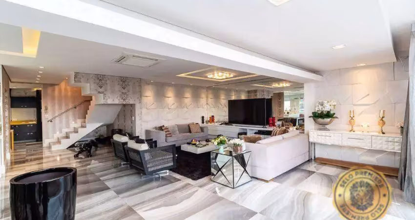 Cobertura com 3 dormitórios para alugar, 318 m² - ecoville - experimente o atendimento boutique!!!