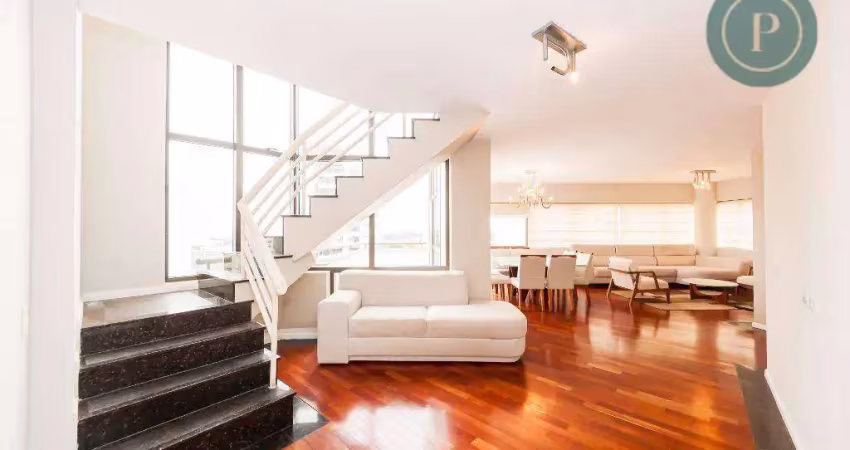 Cobertura com 4 dormitórios para alugar, 362 m² - ecoville - experimente o atendimento boutique!!!