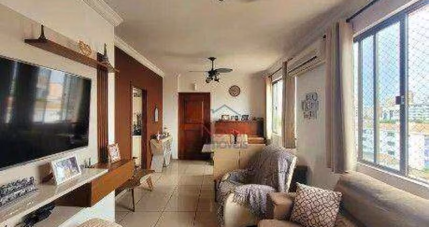 Apartamento com 3 dormitórios à venda, 80 m² por R$ 525.000,00 - Aparecida - Santos/SP