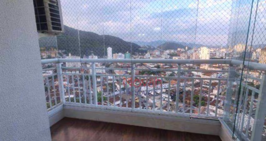 Apartamento à venda, 84 m² por R$ 710.000,00 - Marapé - Santos/SP