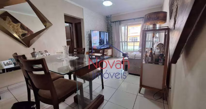 Apartamento com 1 dormitório à venda, 76 m² por r$ 265.000,00 - centro - são vicente/sp