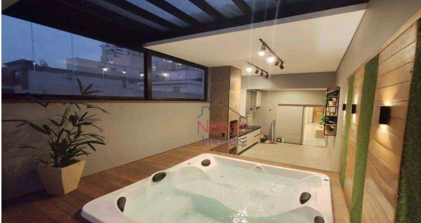 Apartamento à venda, 191 m² por R$ 1.849.000,00 - Pompéia - Santos/SP