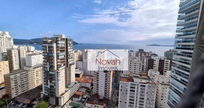 Apartamento para alugar, 227 m² por R$ 16.500,00/mês - Embaré - Santos/SP