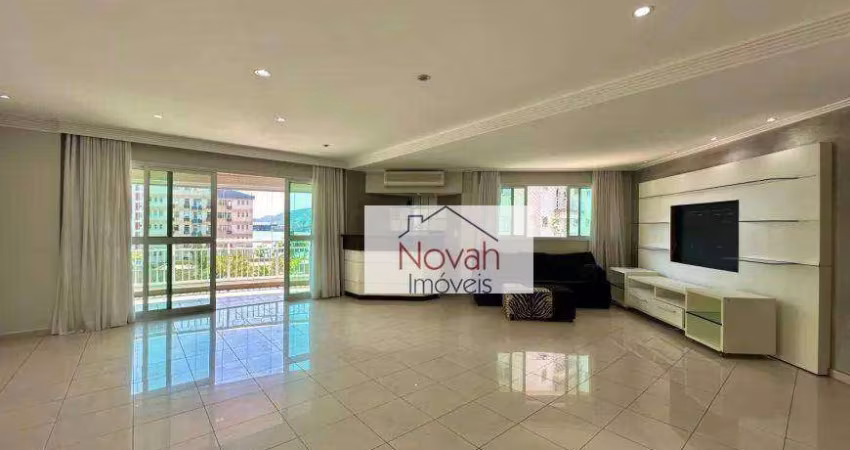 Apartamento para alugar, 200 m² por R$ 12.000,00/mês - Ponta da Praia - Santos/SP