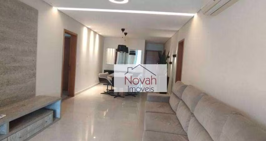 Apartamento para alugar, 165 m² por R$ 10.000,00/mês - Pompéia - Santos/SP